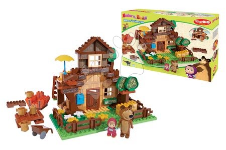 Jucării de construit BIG-Bloxx ca și lego - Joc de construit PlayBIG Bloxx Maşa şi ursul BIG - 2