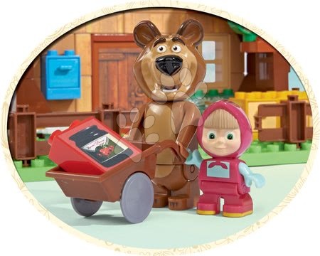 Jucării de construit BIG-Bloxx ca și lego - Joc de construit PlayBIG Bloxx Maşa şi ursul BIG - 7