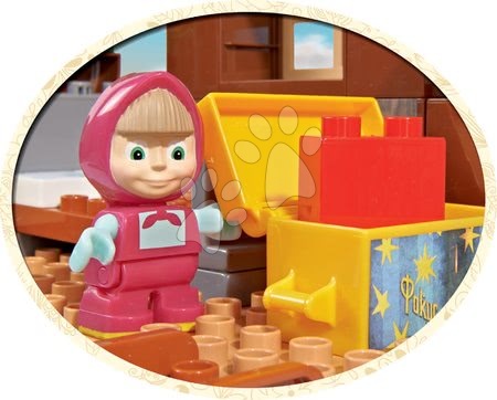 Jucării de construit BIG-Bloxx ca și lego - Joc de construit PlayBIG Bloxx Maşa şi ursul BIG - 10