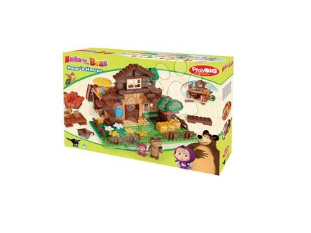 Jucării de construit BIG-Bloxx ca și lego - Joc de construit PlayBIG Bloxx Maşa şi ursul BIG - 12