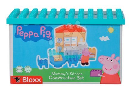 Klocki BIG-Bloxx jak lego  - Zestaw Świnka Peppa w kuchni PlayBIG Bloxx BIG - 2