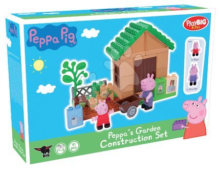 Építőjátékok BIG-Bloxx mint lego - Építőjáték Peppa Pig kertben PlayBIG Bloxx BIG - 2