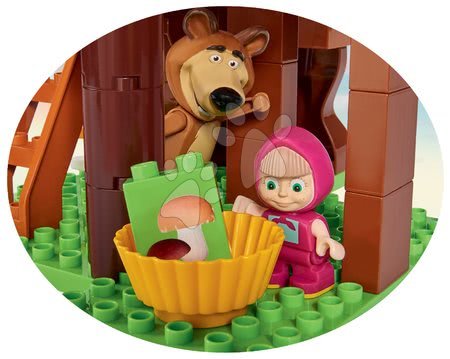 Kocke BIG-Bloxx kot lego - Kocke Maša in medved Življenje na drevesu PlayBIG - 3