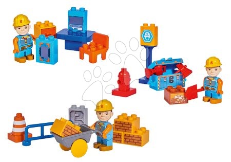 Építőjátékok BIG-Bloxx mint lego - Építőjáték Bob mester villanyszerelő elosztókkal PlayBIG Bloxx BIG  - 1