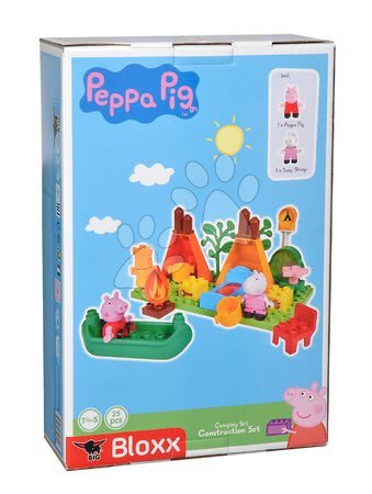 Építőjátékok BIG-Bloxx mint lego - Építőjáték Peppa Pig Camping szett PlayBIG Bloxx BIG - 6