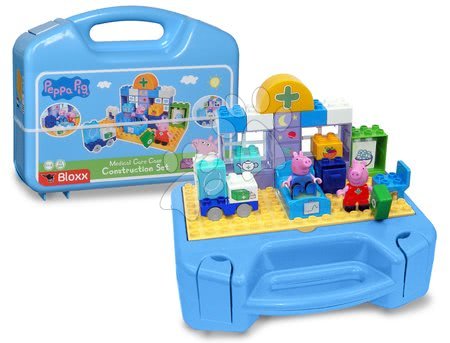 Stavebnice BIG-Bloxx jako lego - Stavebnice Peppa Pig Lékařský kufřík PlayBIG Bloxx BIG - 3