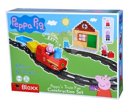 Stavebnice BIG-Bloxx jako lego - Stavebnice Peppa Pig Train Fun PlayBIG Bloxx - 4
