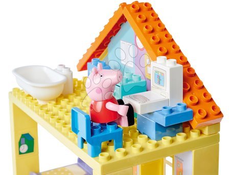 Jeux de construction type LEGO - Construction Peppa Pig Family House PlayBig Bloxx BIG - 3