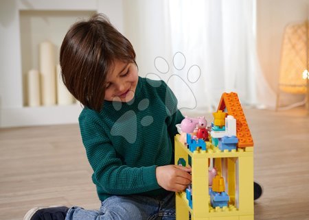 Jeux de construction type LEGO - Construction Peppa Pig Family House PlayBig Bloxx BIG - 8