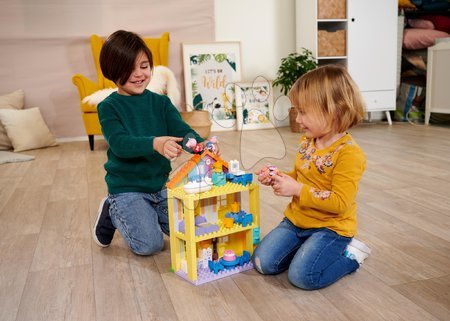 Jeux de construction type LEGO - Construction Peppa Pig Family House PlayBig Bloxx BIG - 10