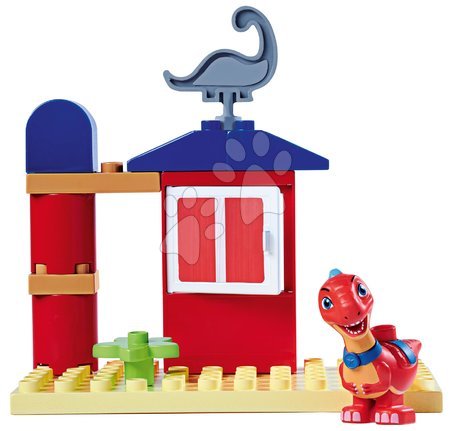 Építőjátékok BIG-Bloxx mint lego - Építőjáték Dino Ranch Blitz Basic Set PlayBig Bloxx BIG