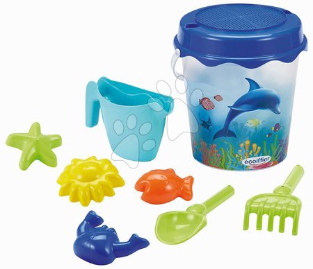 Jocuri de grădină - Set găleată Delfin Garden&Seasons Ecoiffier 