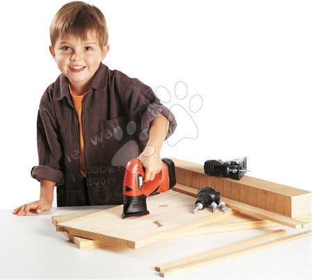 Ateliers et outils pour enfants - Outils de travail 3 en 1 Black+Decker Evo Smoby_1