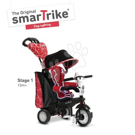 Tříkolky od 10 měsíců - Tříkolka Chic Touch Steering 4v1 smarTrike - 1