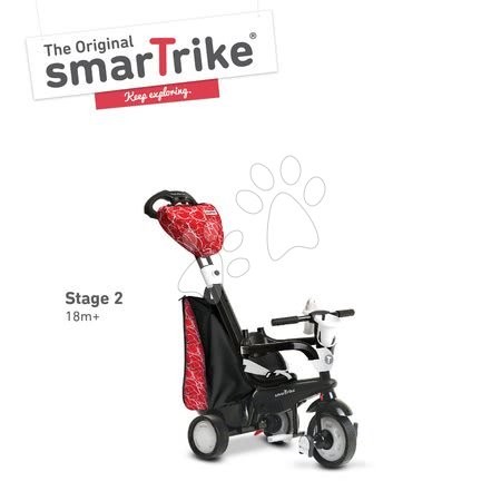 Tříkolky od 10 měsíců - Tříkolka Chic Touch Steering 4v1 smarTrike - 2
