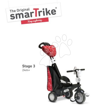 Tříkolky od 10 měsíců - Tříkolka Chic Touch Steering 4v1 smarTrike - 3
