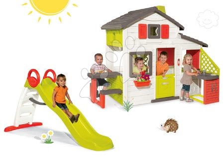 Playhouses with slide - Smoby Friends Playhouse Set - 39
