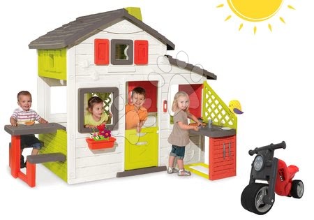 Spielhäuser Sets - Set Spielhaus der Freunde von Smoby - 32