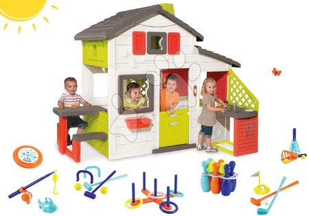 Domečky sety - Set domeček Přátel Smoby - 31
