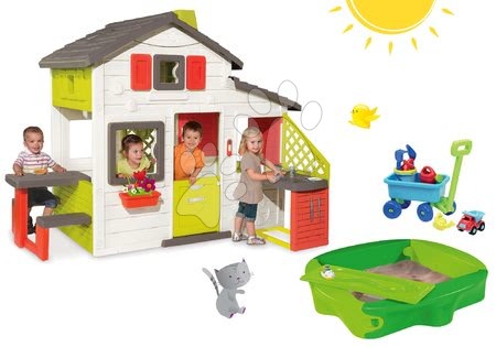 Domečky s pískovištěm - Set domeček Přátel s kuchyňkou Smoby - 27