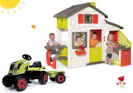 Claas - Komplet hišica Prijateljev Smoby