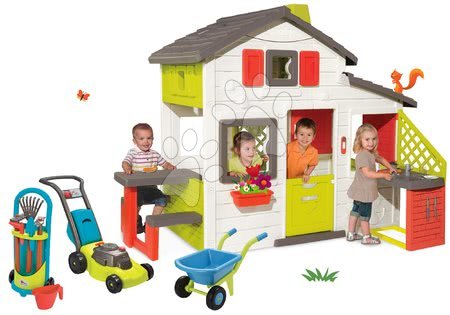 Spielhäuser mit Werkzeug - Set Häuschen der Freunde von Smoby - 25