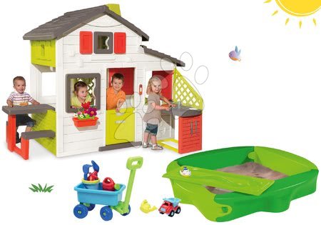Domečky s pískovištěm - Set domeček Přátel s kuchyňkou Smoby - 28