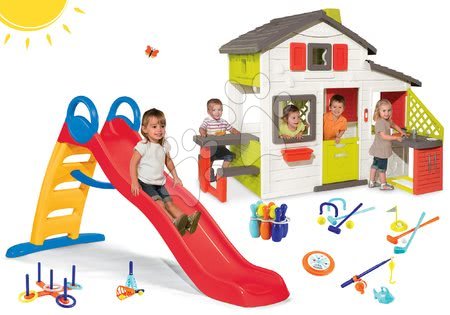 Domečky se skluzavkou - Set domeček Přátel s kuchyňkou Smoby - 33
