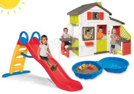 Domečky se skluzavkou - Set domeček Přátel s kuchyňkou Smoby - 29