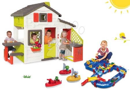 Case per bambini con piste acquatiche - Set casetta Friends Smoby - 37