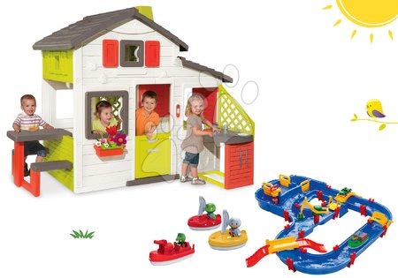 Case per bambini con piste acquatiche - Set casetta Friends Smoby - 28