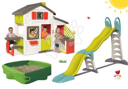 Jucării pentru copilași de la 3 la 6 ani - Set căsuţă Prieteni Smoby