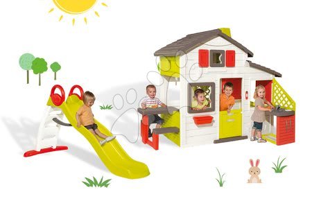 Playhouses with slide - Smoby Friends Playhouse Set - 36
