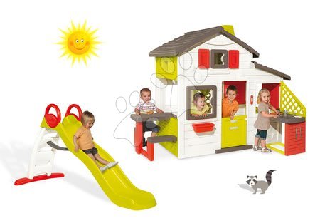 Playhouses with slide - Smoby Friends Playhouse Set - 35