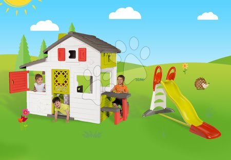 Domečky se skluzavkou - Set domeček Přátel Smoby - 44