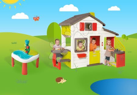 Spielhäuser mit Sandkasten - Set Häuschen der Freunde von Smoby - 25