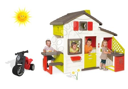 Spielhäuser Sets - Set Spielhaus der Freunde von Smoby - 34