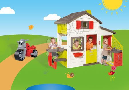 Spielhäuser Sets - Set Spielhaus der Freunde von Smoby - 33