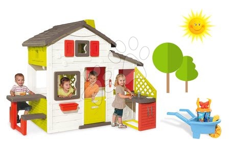 Spielhäuser mit Werkzeug - Set Häuschen der Freunde von Smoby - 23