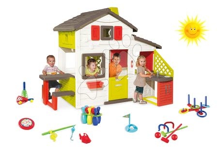 Domečky sety - Set domeček Přátel Smoby - 29
