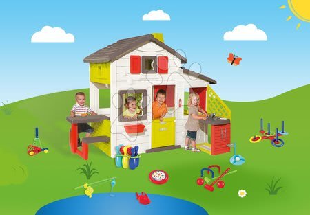 Domečky sety - Set domeček Přátel Smoby - 28