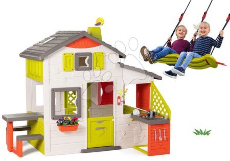 Kućice s ljuljačkom - Set kućica Prijatelja Smoby