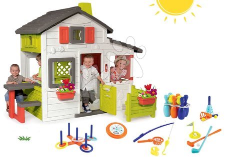 Spielhäuser in Sets - Set Häuschen der Freunde von Smoby