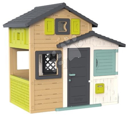 Kleine Spielhäuser für Kinder - Set Spielhaus der Freunde mit Küche in eleganten Farben Friends House Evo Spielhaus Smoby  - 23