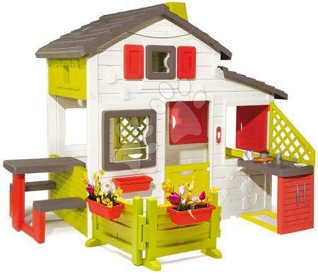 Toys for children from 2 to 3 years - Friends House Smoby Playhouse
