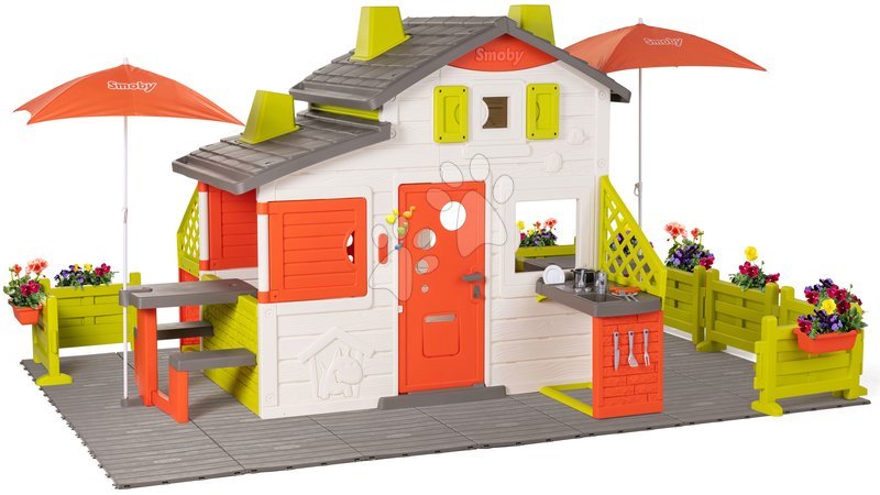 Domečky Friends House Smoby - Domeček Neo Friends House DeLuxe Smoby - 1