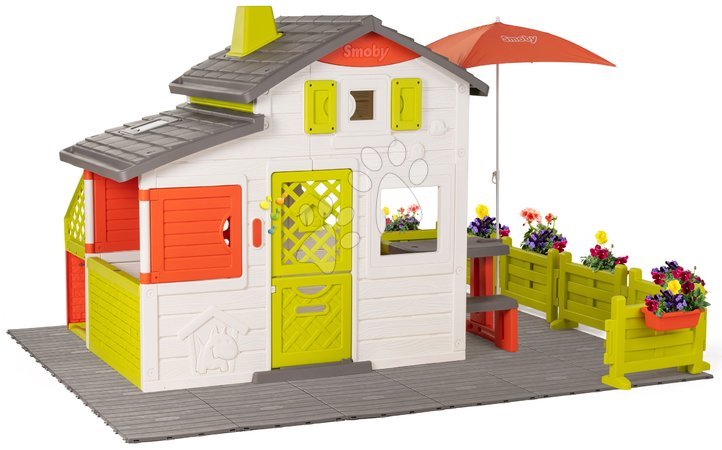 Hišice Friends House Smoby - Domček Neo Friends House DeLuxe Smoby - 1