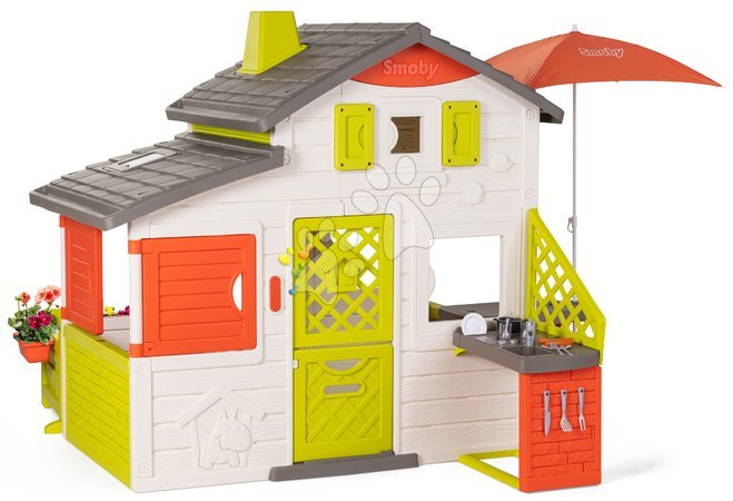 Hišice Friends House Smoby - Hišica Neo Friends House DeLuxe Smoby - 1