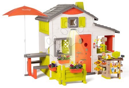 Hišice Friends House Smoby Smoby - Hišica Neo Friends House DeLuxe Smoby