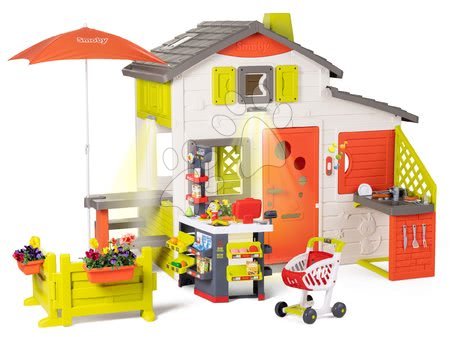 Hišice Friends House Smoby Smoby - Hišica Neo Friends House DeLuxe Smoby